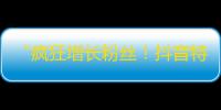 “疯狂增长粉丝！抖音特约达人教你的实用五招”