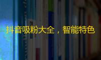 抖音吸粉大全，智能特色教你如何快速提升关注量！