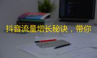 抖音流量增长秘诀，带你快速拥有更多粉丝！